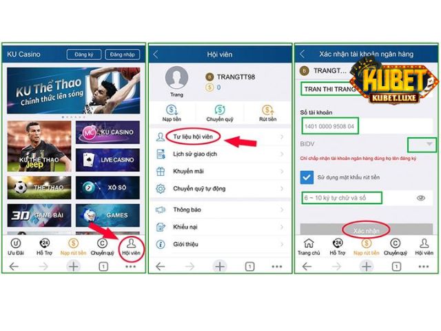 Cung cấp thông tin theo yêu cầu Kubet