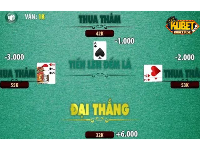 Luật chặt trong bài tiến lên đếm lá tại Kubet