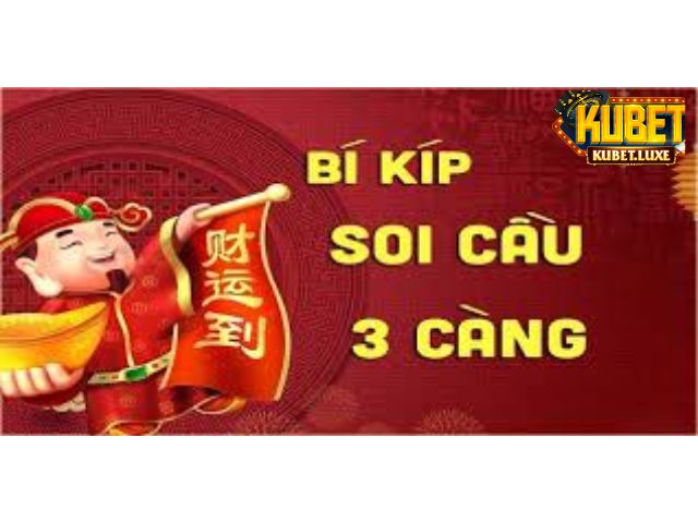 Soi cầu bằng 3 càng